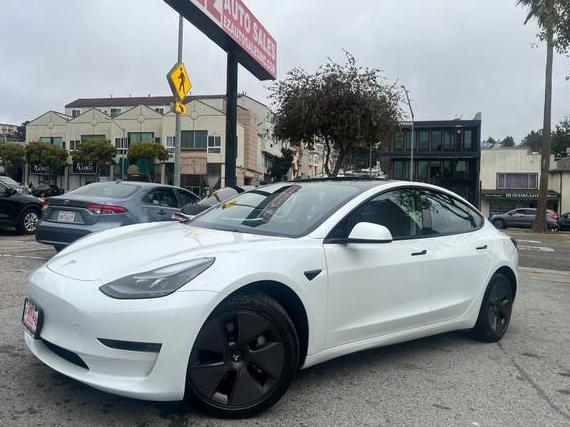 TESLA MODEL 3 2022 5YJ3E1EA1NF362045 image